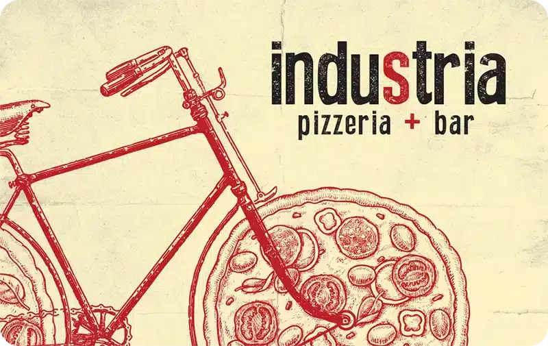Industria pizzeria + bar gift card